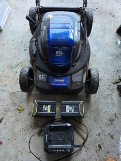 Kobalt 80v mower