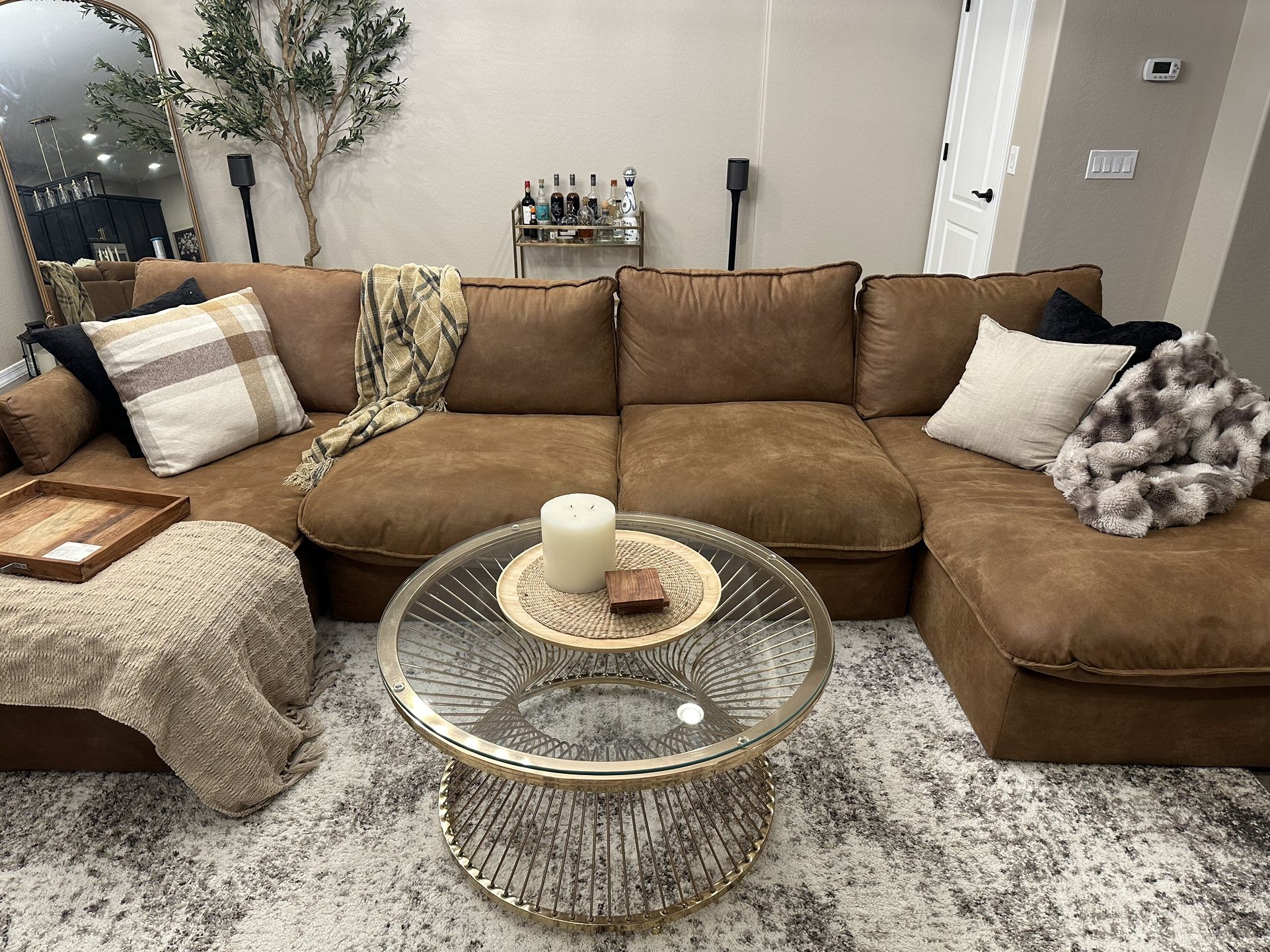 4 Piece Sectional With Chaise