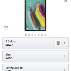 Samsung Tab S5e Almost brand new nothing wrong asking 375