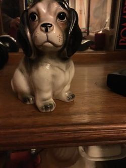 Puppy dog statue