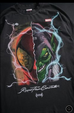 CIVIL REGIME X MARVEL SPIDER-MAN X GREEN GOBLIN “ SPIDER GOBLIN” SHIRT