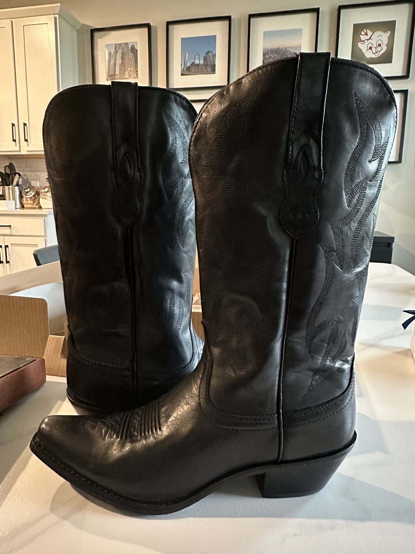 Women’s Black Cowboy Boots