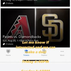 Friday Night Game & Sunday Day Game 