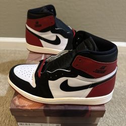 Brand New Jordan 1 Retro High OG Black Toe Reimagined Men’s Size 9.5