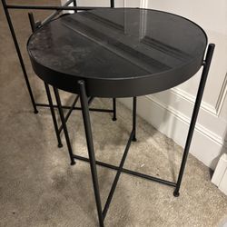 Black Side Tables