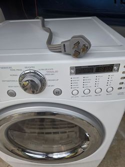 LG ELECTRIC DRYER XL 7.4 cu ft capacity