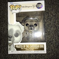Disney’s 50 Year Anniversary Pirates Of The Caribbean Dog Funko Pop