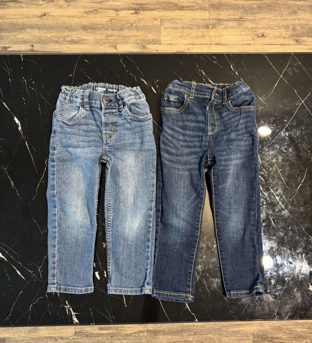 2 Toddler Blue Jeans - Size 3T - Children’s Place & OshKosh