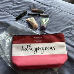 New Never Used Clinique Makeup And Cosmetics Bag 
