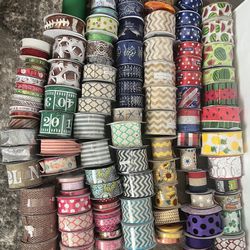 Huge Lot Of Brand New Ribbon 88% Off For Wreaths And Crafts Lot 2