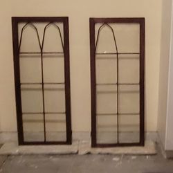 FREE!!! Antique Cabinet Doors (approximately 53"H x 20"W