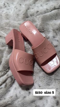 Gucci Rubber Slides 