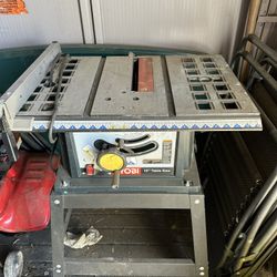 Ryobi 10” Table Saw with Stand 