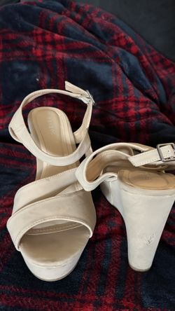 Taupe Wedges Size 10