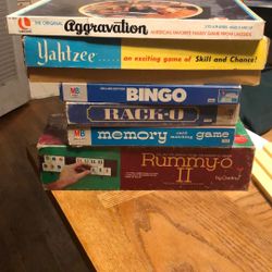 6 Old Board Games 