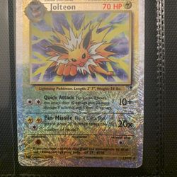 Jolteon 14/110 Reverse Holo Good Condition 