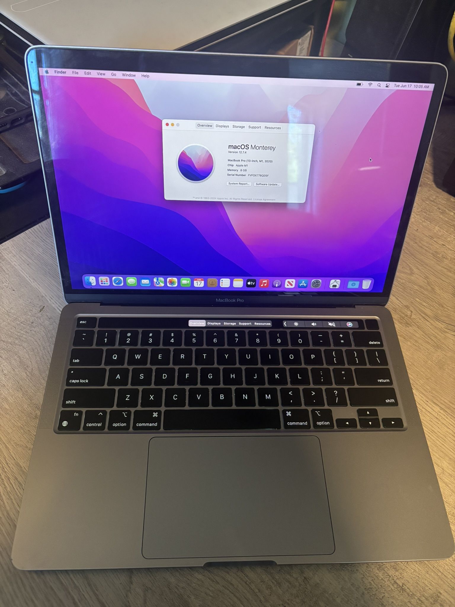 MacBook Pro M1 8gb 512gb