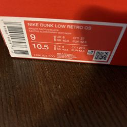 Halloween Low Retro Dunks 