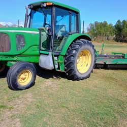 2006 John Deere 6420 Tractor And Mower