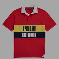 Polo Ralph Lauren Graphic Jersey Short Sleeve Polo Shirt