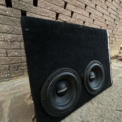 Subwoofers and amps