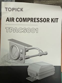 Topick Air Compressor Kit TPACS001