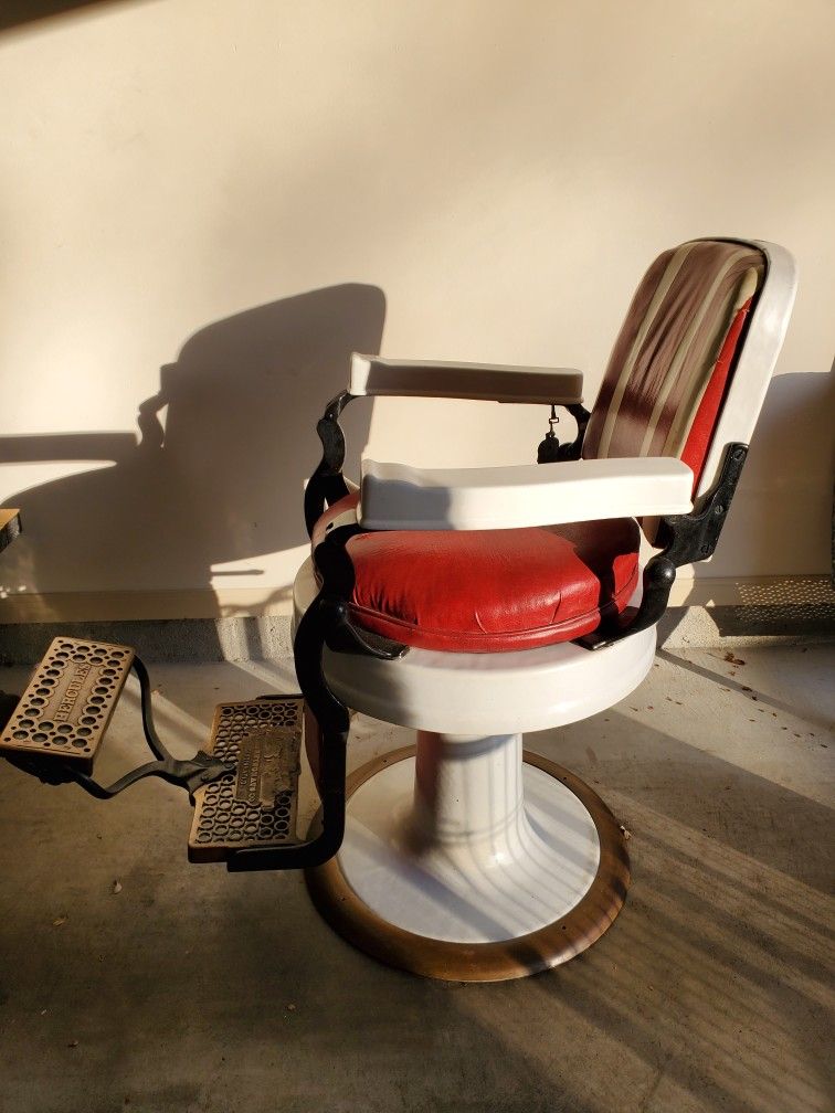 E berninghaus barber chair hotsell