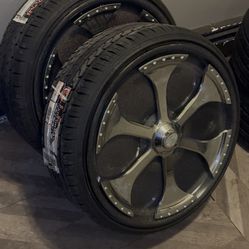 20 Inch Davin Spinners