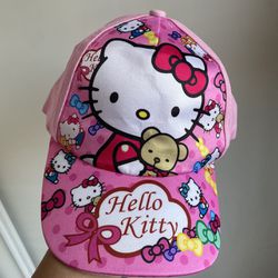 hello Kitty Cap adjustable Hat Velcro