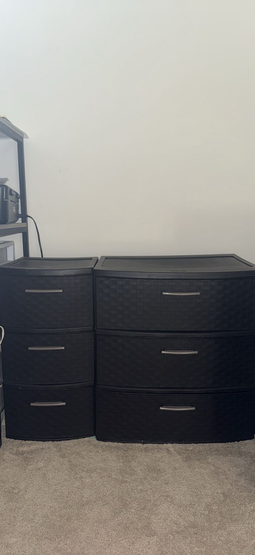 Plastic Storage Drawers
