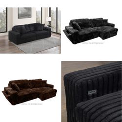 Oversize Sofa bed. With USB 3 Colors 