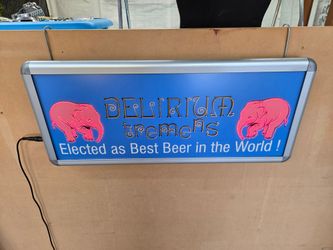 Delirium Tremens Bar Sign