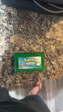 Gameboy Advance Pokémon Emerald Version loose Cartridge