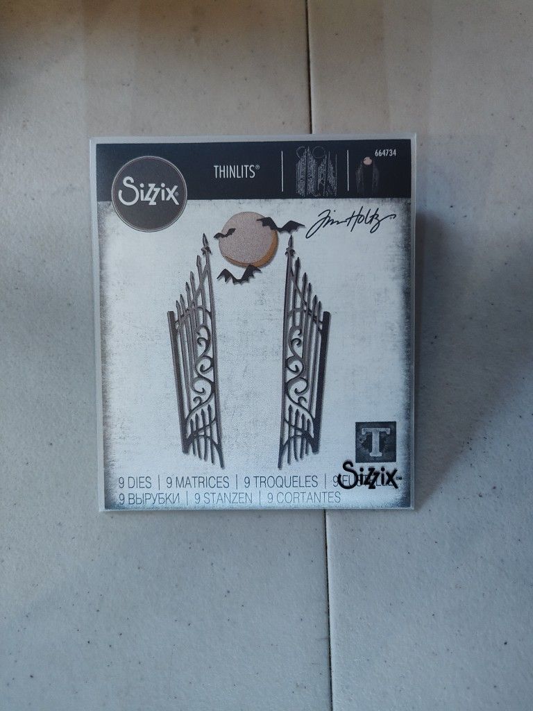 Tim Holtz Sizzix Alterations Thinlets Dies - Gatekeeper