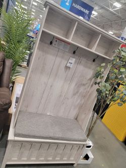 Coat Cabinet With Seating & Storage