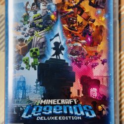 Minecraft Legends Deluxe Edition - Nintendo Switch Tested Fast Shipping