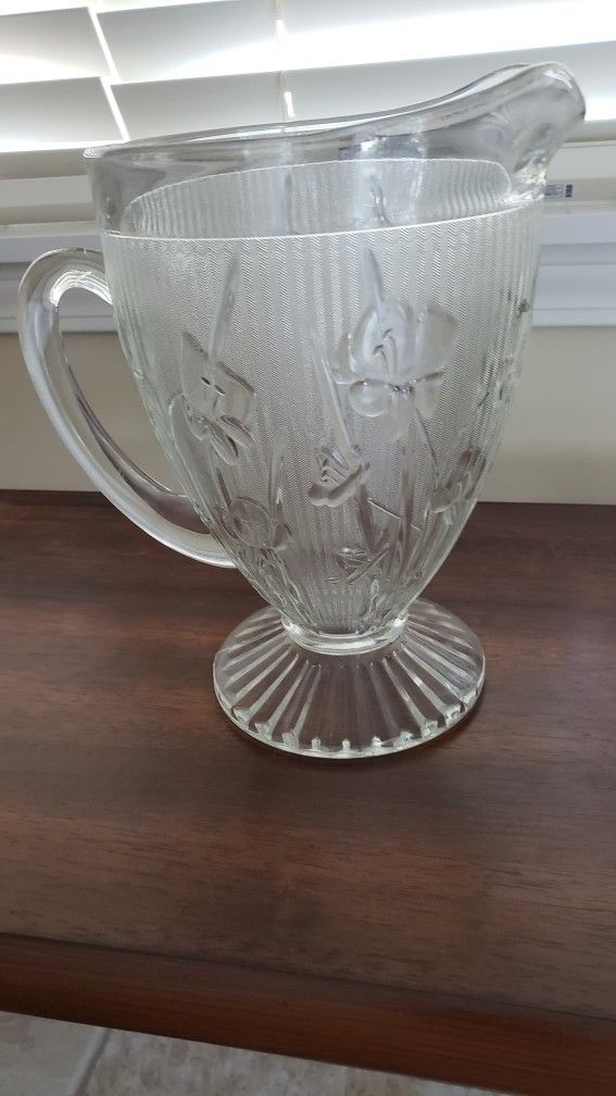 Iris Antique Pitcher
