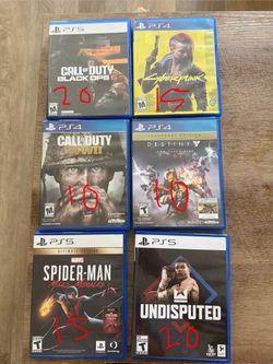 PS5 games for sale