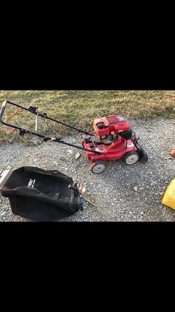 Chipper trade for leaf blower