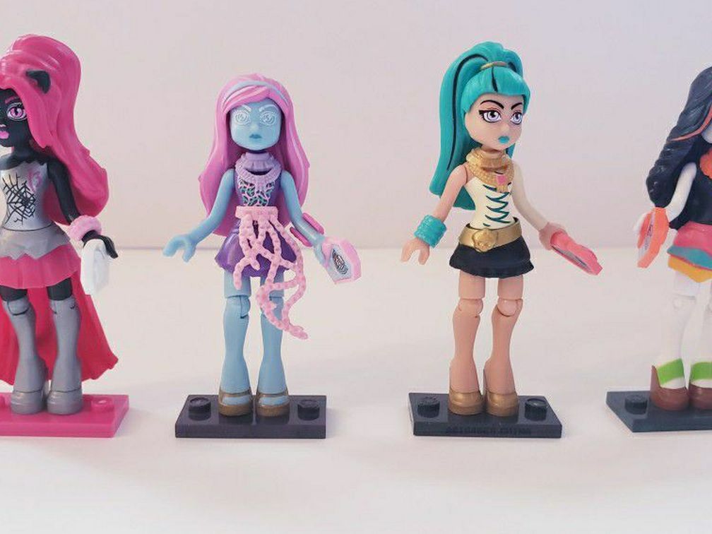 Monster High Mega Bloks Lego Mini Figures
