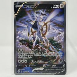 arceus v star pokemon card value Arceus V Pokmon Brilliant Stars Metal Card #122/172  Piece Of The Game
