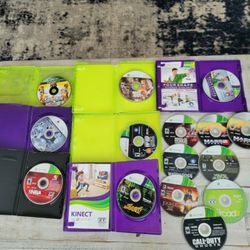 XBOX  360 lot Of 15 Games. 