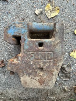 Ford Tractor Front Suitcases Weights 
