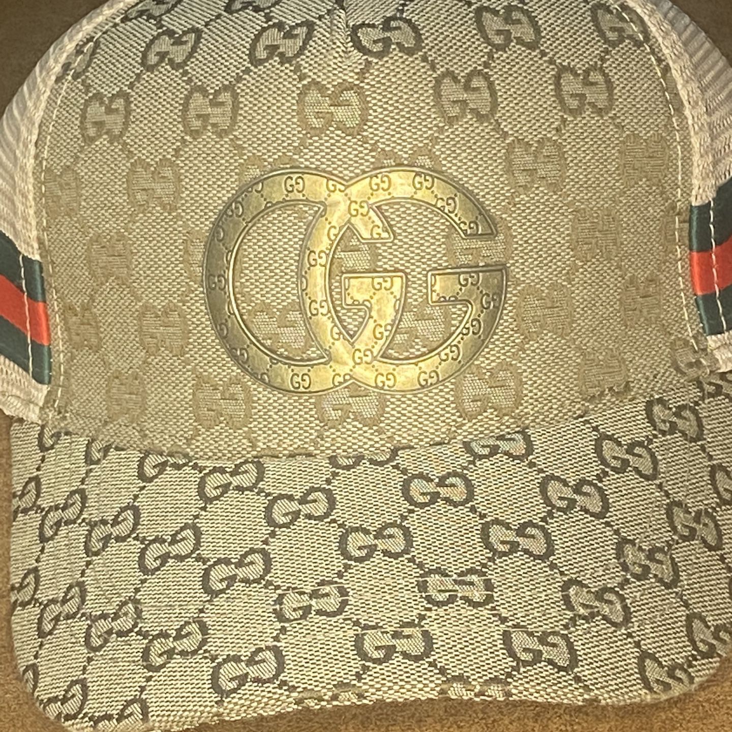 Gucci Baseball Cap With Web