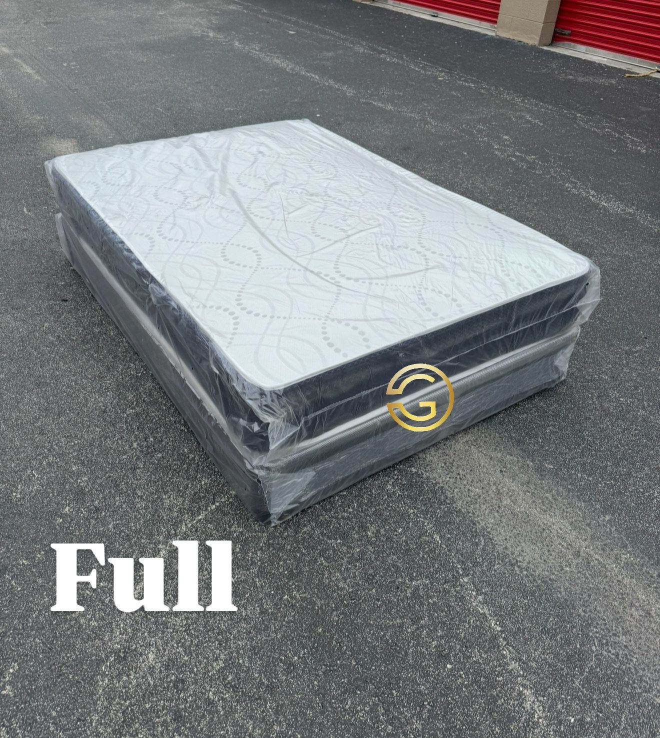 NEW Mattress Full Size With Box Spring // Offer  🚚