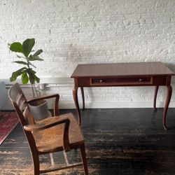 Vintage Wooden Desk