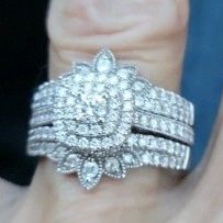 Diamond  Ring  Paid 10,000.00 Asking 6,000.00 14k White Gold 