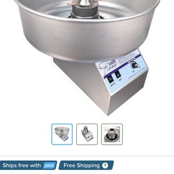 Cotton candy machine