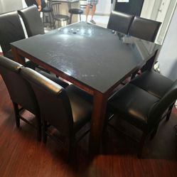 Dining Table And 8 Chairs