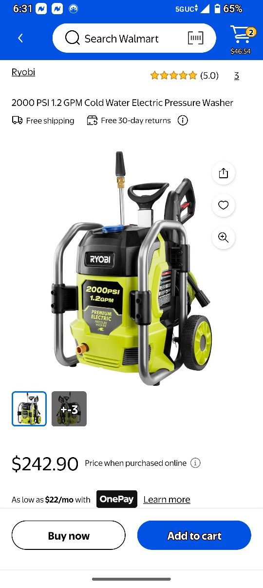 Electric Pressure Washer